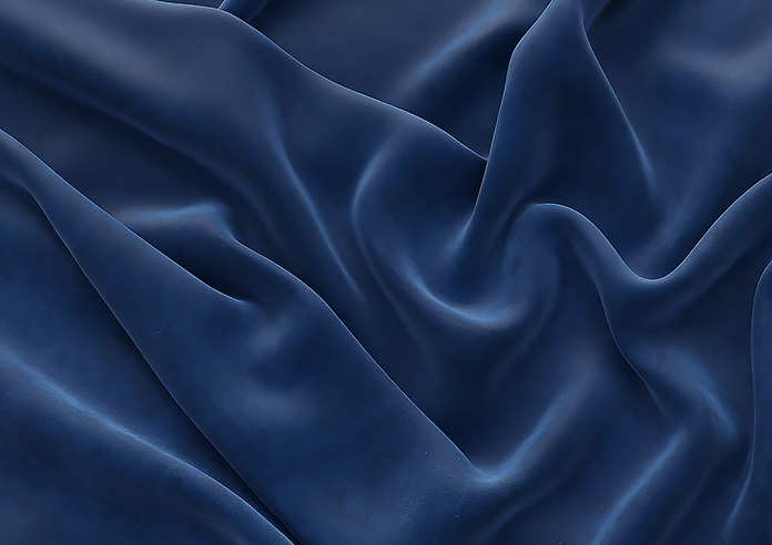 Sunningdale, Indigo - Made to Measure Curtains - Image 4